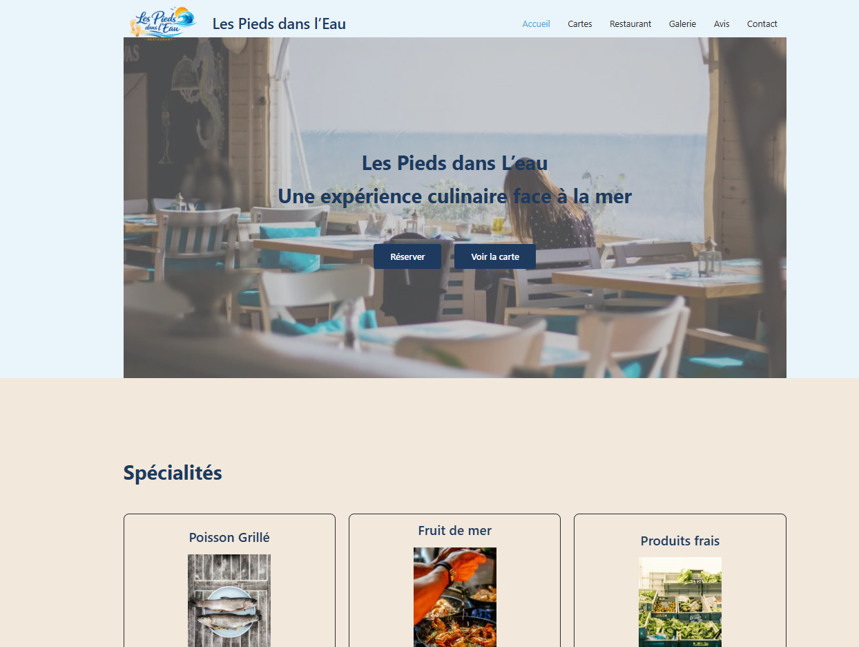 Les Pieds dans l'Eau